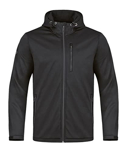 JAKO Kinder Softshelljacke Premium, Schwarz, 164