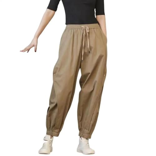 Sarouel ample sans compression avec cordon réglable femme - 6