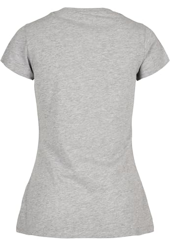Build Your Brand Camiseta básica para Mujer, Gris, S