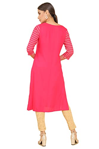 Image of Soch Women's Rayon Printed Regular Dress Shirt