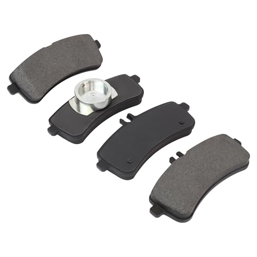 Image of QUALITY-BUILT Rear Semi-Metallic Brake Pads, Premium 1001-1669M, Compatible with 2013-2021 Mercedes-Benz (AMG GT 63,AMG GT 63 S,C63 AMG,C63 AMG S,S63 AMG,S65 AMG,SL63 AMG,SL65 AMG)