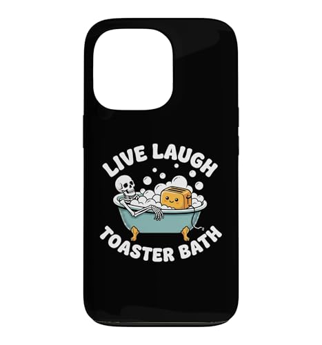 Live�ALaugh�AToaster Bath ? �y�������Ƃ킴�m�x���e�B�X�P���g���~�[�� �X�}�z�P�[�X iPhone 13 Pro �p