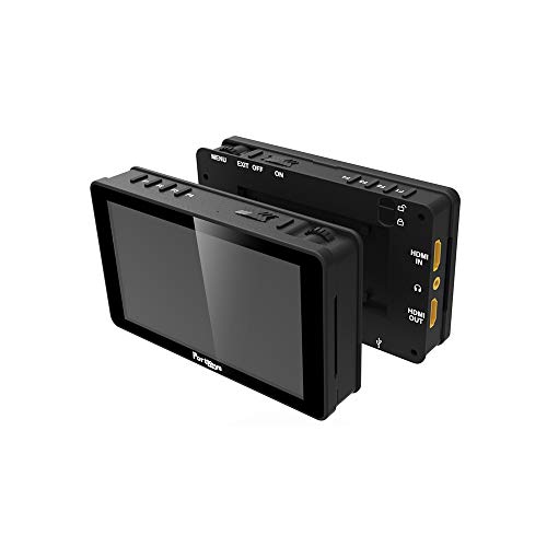 PortKeys LH5HDR 5 Inch 1920x1080 Camera Field Monitor 1500 Nit with HLG/3D LUT/Multi-Touch Screen,4K HDMI In/Out Put,Support Camera Control,Power Camera By Dummy Battery PortKeys LH5HDR 5 Inch 1920x1080 Camera Field Monitor 1500 Nit with HLG/3D LUT/Multi-Touch Screen,4K HDMI In/Out Put,Support Camera Control,Power Camera By Dummy Battery