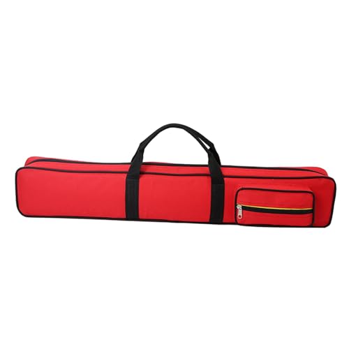 Rockible Billard Queue Tasche 3/4 Rot