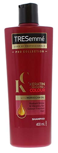 TRESemmé Shampoo, 400 ml, Keratin Smooth Color with Moroccan Oil