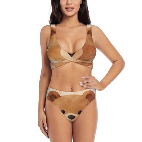 Bikini croisé triangle réglable pour un maintien parfait