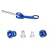 Quick Release Skewer Quick Release Road Bike Bicycle Hub Skewers Lever Aluminum Alloy Mountain Parts for Front 100mm Rear 135mm(Blue)