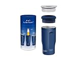 Icy Bev 4 in 1 Can or Bottle Insulator, Koozies to Keep Beer, Soda, Seltzer or More Ice Cold For 12