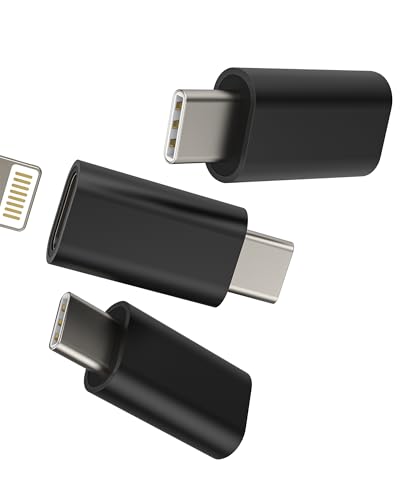 Ya en manzanajugosa.com: Adaptador Tipo C a Lightning Hembra (3 Pack)USB C Jack Macho Accesorios Cargador Cable Conversor Type-C Adapter Para iPad Air Mini6 Para Apple iPhone15 Pro Max Plus Compatible con Samsung Convertidor