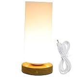 jojofuny Ästhetische Schreibtischlampe Mit Blumenmuster Touch-dimmen Nachttischlampe Für Schlafzimmer