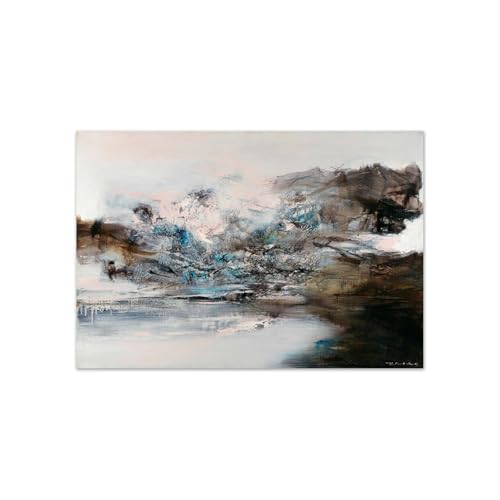 Peinture abstraite Zhao Wou-Ki pour sublimer votre décoration de salon