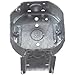Steel City 54151-NL Outlet Box, Octagon, Drawn Construction, 4-Inch Diameter by 1-1/2-Inch Depth, Galvanized, 50-Pack