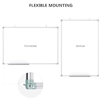 Lockways Magnetic Dry Erase Board, 36 x 24 Inch Magnetic Whiteboard — image 3