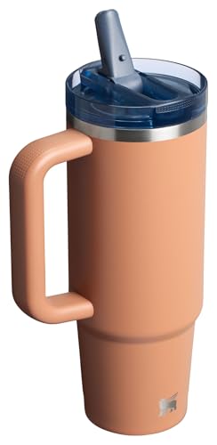 Image of STANLEY Quencher ProTour Flip Straw Tumbler with Leakproof Lid 30 oz | Built-In Straw and Handle | Cup Holder Compatible for Travel | Insulated Stainless Steel Cup | BPA-Free | Toast VRT