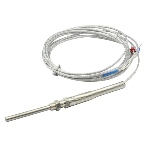 Sensor de temperatura tipo E de 2 metros con varilla de 150mm y cable blindado 4