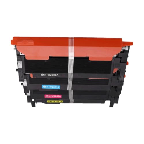 Cartouche Toner 118a W2080A Laser pour Imprimante MFP m178nw et 179fnw 4 Couleurs