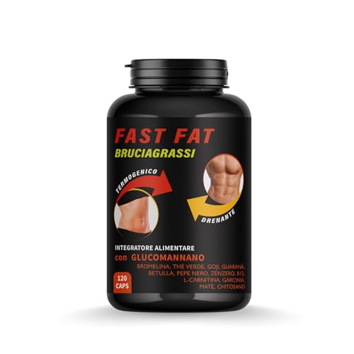 Fast Fat 120 cps Glucomanno Brucia Grassi