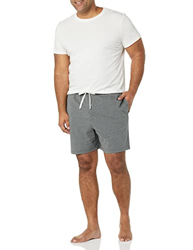 Amazon Essentials Men's 7" Cotton Knit Pajama Shorts, Pack of 24