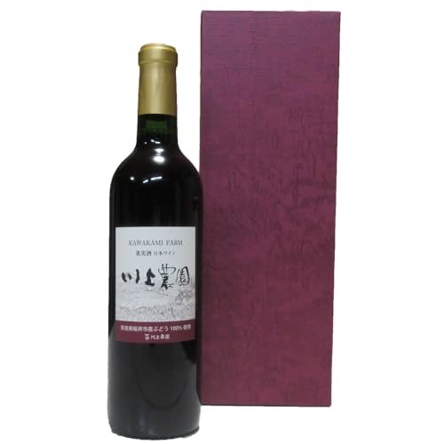 M-B27.[川上農園] 赤ワイン 720ml 1本