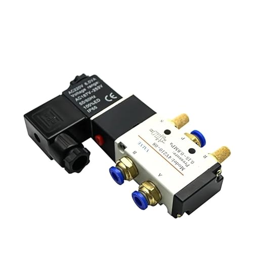 Électrovanne 4V210-08 résout les pertes de pression d'air 24V - 4