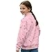 TOADDITDO Girls Half Zip Koala Sweatshirt Rainbow Print Long Sleeve Pullover Jacket 11-12t Lightweight Causal Sweater Coat all Winter Shirts Cartoon Clothes for Girls