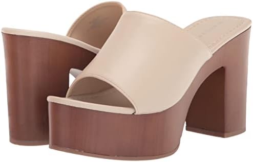 Madden Girl Women's Hill Heeled Sandal, Almond Pu, 8 | Image 6
