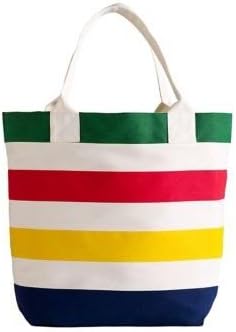 HBC Hudsons Bay Company Striped Tote Bag NEW
