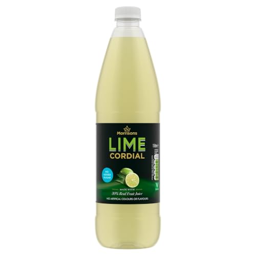 Morrisons Lime Cordial 1L