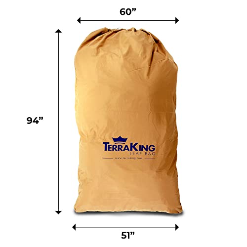 TerraKing Standard Leaf Bag,Tan