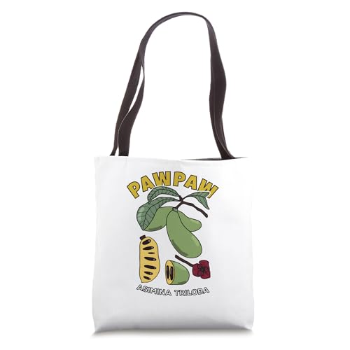 Pawpaw Fruit Tree Asimina Triloba Tote Bag