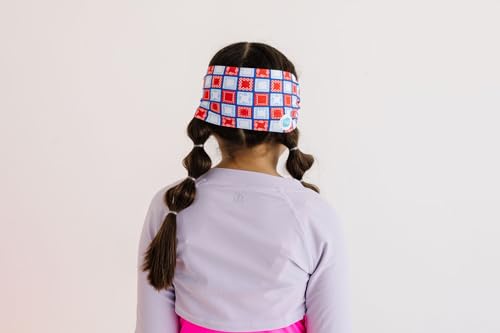 Image of Splash Place KIDS SWIM GOGGLES with Fabric Strap - GIDDY UP | Tangle-Free, Swimming Goggles for Kids, Comfy Fabric Strap Goggles