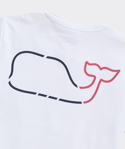 vineyard vines Men's On-The-go Whale Outline Short-Sleeve Harbor Performance Tee3