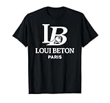 LOUI BETON PARIS X Betonmischer Maurer Handwerker Betonbauer T-Shirt