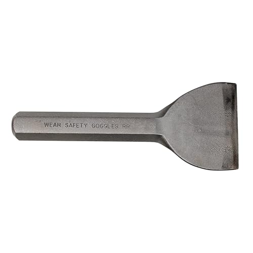 Image of Mayhew Tools 12300 Mason Chisel, 3 inch, Shot Blast Finish