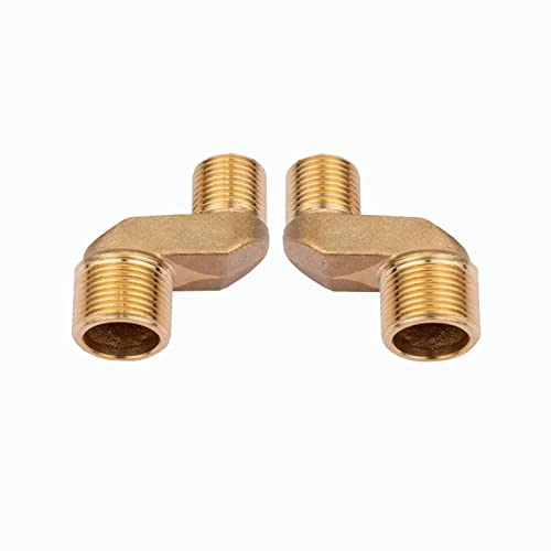 BiaoTeng Excentricas Grifo Ducha,Brazo Oscilante Ajustable,Reductor Laton 3/4 A 1/2,Accesorios Para Grifo De BañEra,Reduccion 3/4 A 1/2,dorada B