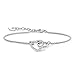 Produktbild Thomas Sabo Damen Armband Forever Together Herz 925 Sterling Silber A1649-051-14-L19v
