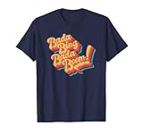 Bada Bing - Bada Boom, Big Funky Vintage Lettering Colourful T-Shirt