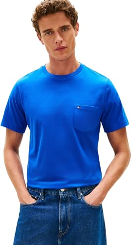 T-shirt Essential Tommy Hilfiger haut de gamme à manches courtes Mw0mw37283