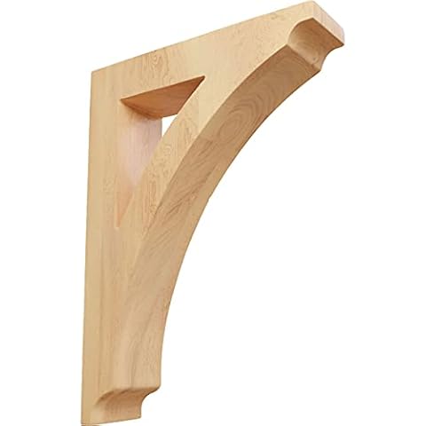 Ekena Millwork Small Thorton Wood Brackets Cover