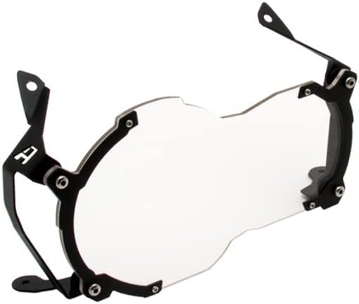 AltRider Protector de faros delanteros transparente para BMW R 1200 y R 1250 GS GSA con kit de montaje de luz OEM
