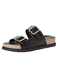 Tamaris Damen Pantolette 1-1-27508-38 001 weit Größe: 38 EU