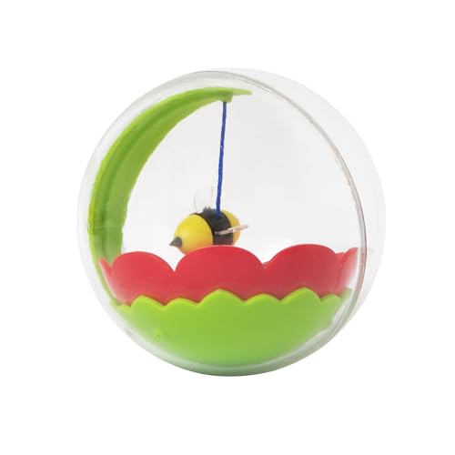 Mad Cat Buzzy Ball Interactive Cat Toy with Catnip and