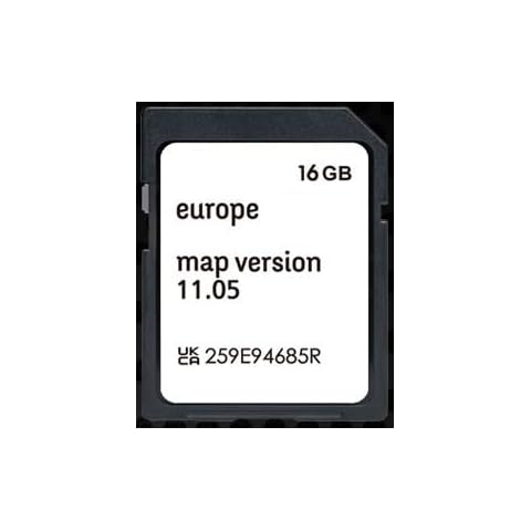 Carte SD GPS Europe 2023 - Renault R-Link Cover
