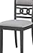 New Classic Furniture Gia 5-Piece Round Dining Set with 1 Dining Table and 4 Chairs, 47-Inch, Gray