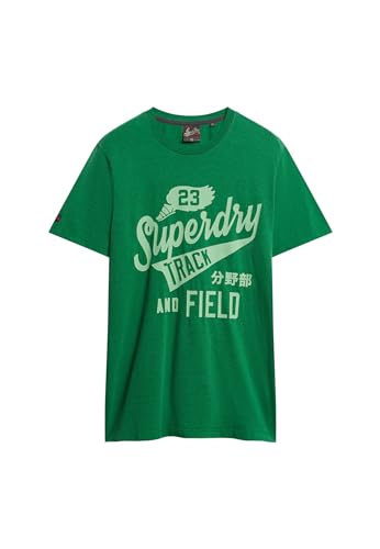 T-Shirt Graphique Superdry en Coton Confortable Style College