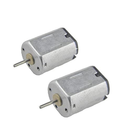 ECSiNG Lot De 5 Mini Moteurs DC 6V/9V – FF-050SK-11170 – 14 000 Tr/min – Pièces De Rechange Pour Ventilateur, Voiture Jouet, Bricolage