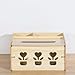Produktbild Tissue Boxes - Multifunctional Book Box Remote Control Storage Detachable Wooden Cargo Family Table Decoration - Small Travel Pack Empty Bulk Great Office Metal Square Value Boxes Round
