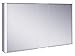 Produktbild Keuco Spiegel-Schrank mit Variabler LED-Beleuchtung dimmbar, Badezimmer-Spiegelschrank, mit Aluminium-Korpus, mit 2 Türen, 120x70x16 cm Royal Match