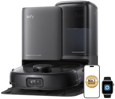 eufy E25 Omni, Robot Vacuum Cleaner with Mop,HydroJet Self-Clean ...