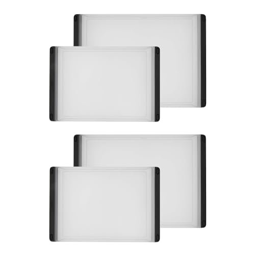 OXO Good Grips 4-Piece Plastic Cutting Board Set